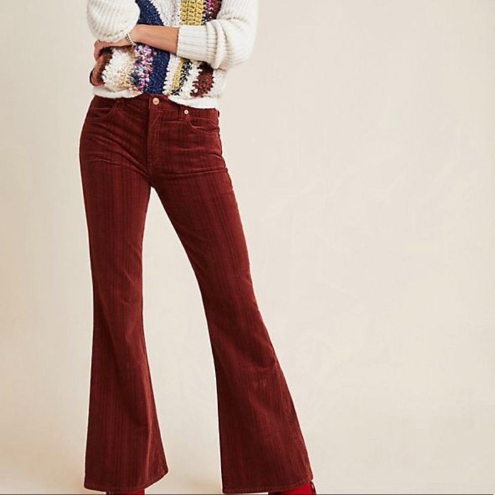 Citizens of Humanity Chloe Corduroy Pants 28 Anthropologie